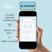 Cielito Lindo Talavera Mexican Baby Shower Einladung