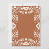 Cielito Lindo Talavera Mexican Baby Shower Invitat Einladung (Rückseite)