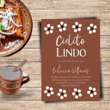 Cielito Lindo Talavera Mexican Baby Shower Party
