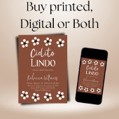 Cielito Lindo Talavera Mexican Baby Shower Party Einladung