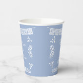 Cielito Lindo Talavera Mexican Boy Baby Shower Pappbecher (Links)