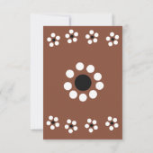 Cielito Lindo Talavera Mexican Fiesta Baby Shower Dankeskarte (Rückseite)