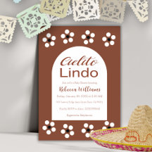 Cielito Lindo Talavera Mexican Fiesta Baby Shower