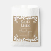 Cielito Lindo Talavera Mexican Fiesta Baby Shower Geschenktütchen (Vorderseite)