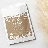 Cielito Lindo Talavera Mexican Fiesta Baby Shower Geschenktütchen