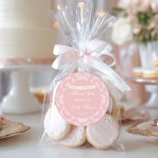 Cielito Lindo Talavera Mexican Girl Baby Shower Runder Aufkleber