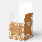 Cielito lindo Terracotta Babydusche bevorzugt Geschenkschachtel (Geöffnet)