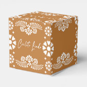 Cielito lindo Terracotta Babydusche bevorzugt Geschenkschachtel (Rückseite)