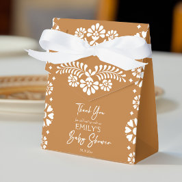 Cielito lindo Terracotta Babydusche bevorzugt Geschenkschachtel