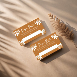 Cielito lindo terracotta Mexican diaper Tombola Begleitkarte