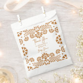 Cielito lindo terracotta Mexiko Babydusche Geschenktütchen (Ausgeschnitten)