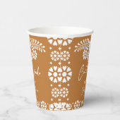 Cielito lindo terracotta Mexiko Babydusche Pappbecher (Rechts)