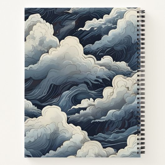 Cielo Gris Notizblock (Rückseite)