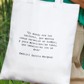Cien años de soledad Regalo book lovers Tragetasche