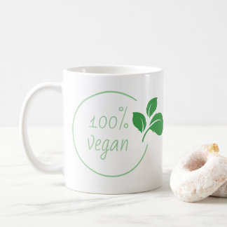 Cien por ciento vegano | One hundred percent vegan Kaffeetasse