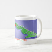 Cienfuegos, Kuba Kaffeetasse (VorderseiteRechts)