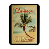 Cienfuegos Palm Tree Wandern Magnet (Vertikal)