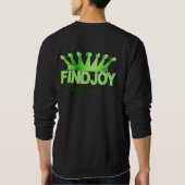 Ciera Rogers abstraktes Sweatshirt (Rückseite)