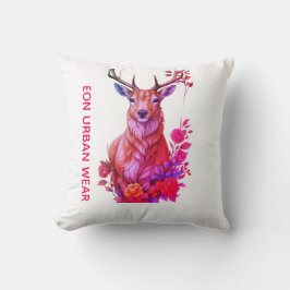 CIERVO ENTRE FLORES KISSEN