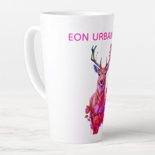 CIERVO ENTRE FLORES MILCHTASSE (Linke Ecke)