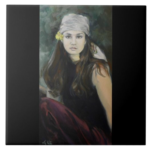 Cigany Fine Art Tile Fliese (Vorderseite)