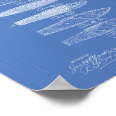 Cigar 1887 Patent Art Blueprint Poster (Ecke)