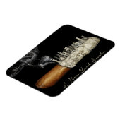 Cigar Art, New York City Poster, Cigar Print, Nyc Magnet (Linke Seite)