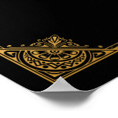 CIGAR Bar Gatsby inspiriert Hochzeitszeichen Poster (Ecke)