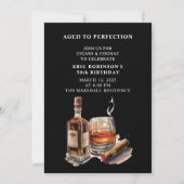 Cigar Birthday Party Einladung (Vorderseite)