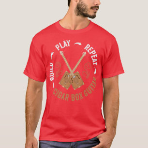 Cigar Bo GuitarBuild Wiedergeben der CBG Premium T-Shirt