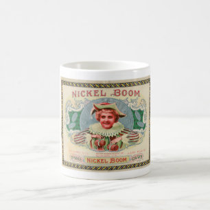 CIGAR BOX ETIKETT DER 1900er Jahre... NICE Kaffeetasse