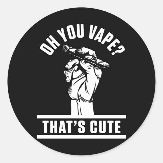 Cigar Cutter Rmoke Humidor Tobacco Cigars Lover Gi Runder Aufkleber (Vorderseite)