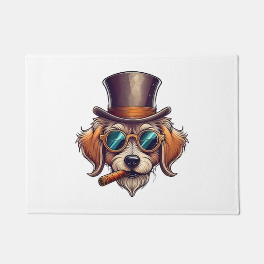 Cigar Dog Fußmatte (Vorderseite)