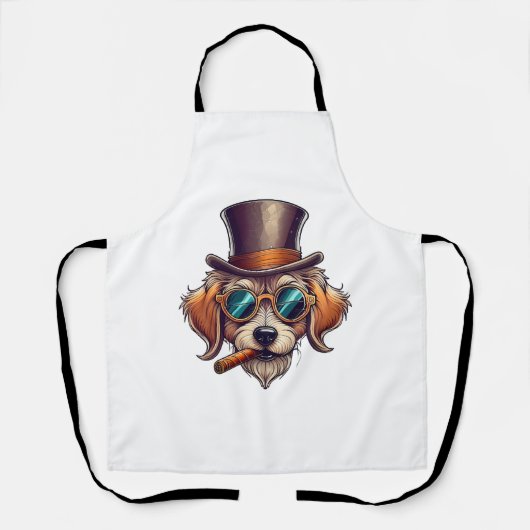 Cigar Dog Schürze (Vorderseite)