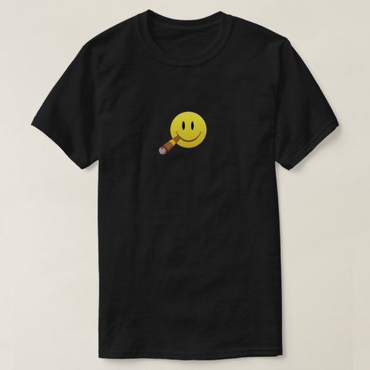Cigar Happy Face T-Shirt (Design vorne)