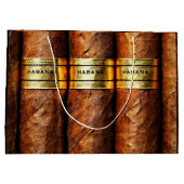 Cigar Havana Cigars Kubanischer Raucher Clube Luxu Große Geschenktüte (Rückseite)