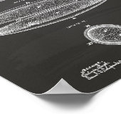 Cigar Holder 1881 Chalkboard zum Patent Poster (Ecke)