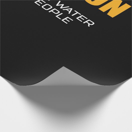 Cigar Lover | Bourbon Magic Brown Geschenkpapier (Ecke)