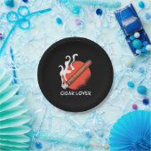 Cigar Lover Pappteller (Party)