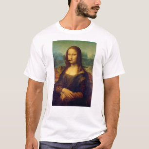 Cigar Lover Smoker Mona Lisa Rauchen Sonnige Kunst T-Shirt