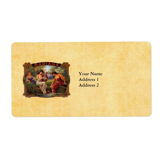 Cigar Radiana Vintages Raucher-Tabaklabel (Vorne)