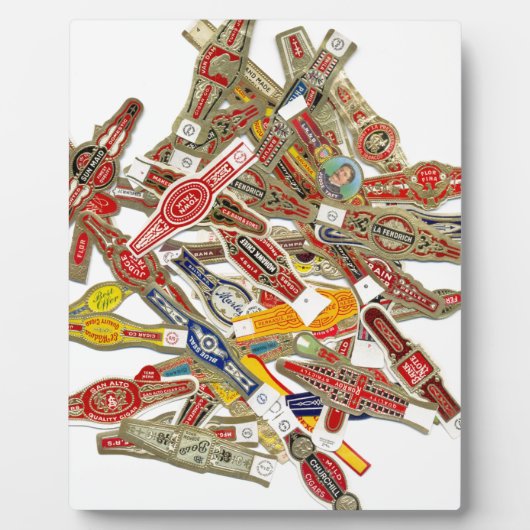 Cigar Ring Wrappers Fotoplatte (Vorderseite)