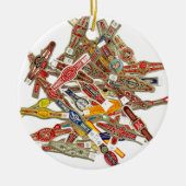 Cigar Ring Wrappers Keramik Ornament (Vorne)