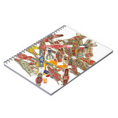 Cigar Ring Wrappers Notizblock (Linke Seite)
