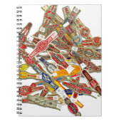 Cigar Ring Wrappers Notizblock (Vorderseite)