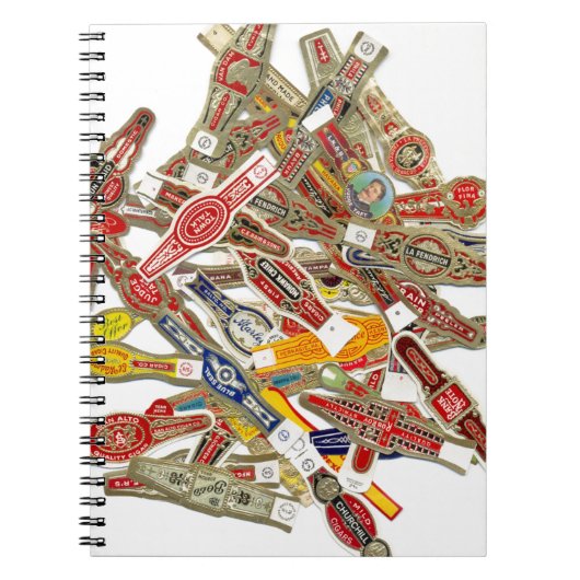 Cigar Ring Wrappers Notizblock (Vorderseite)