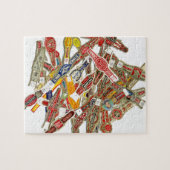 Cigar Ring Wrappers Puzzle (Horizontal)