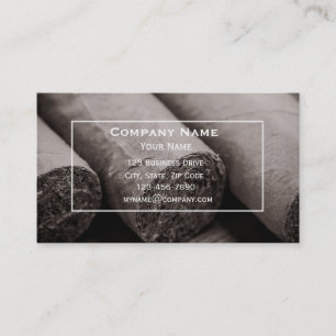 Cigar Shop Business Card Visitenkarte
