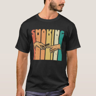 Cigar Whiskey Raucher Vater T-Shirt