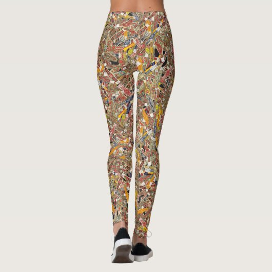 Cigar Wrappers Leggings (Rückseite)